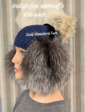 Indigo Fox Earmuffs