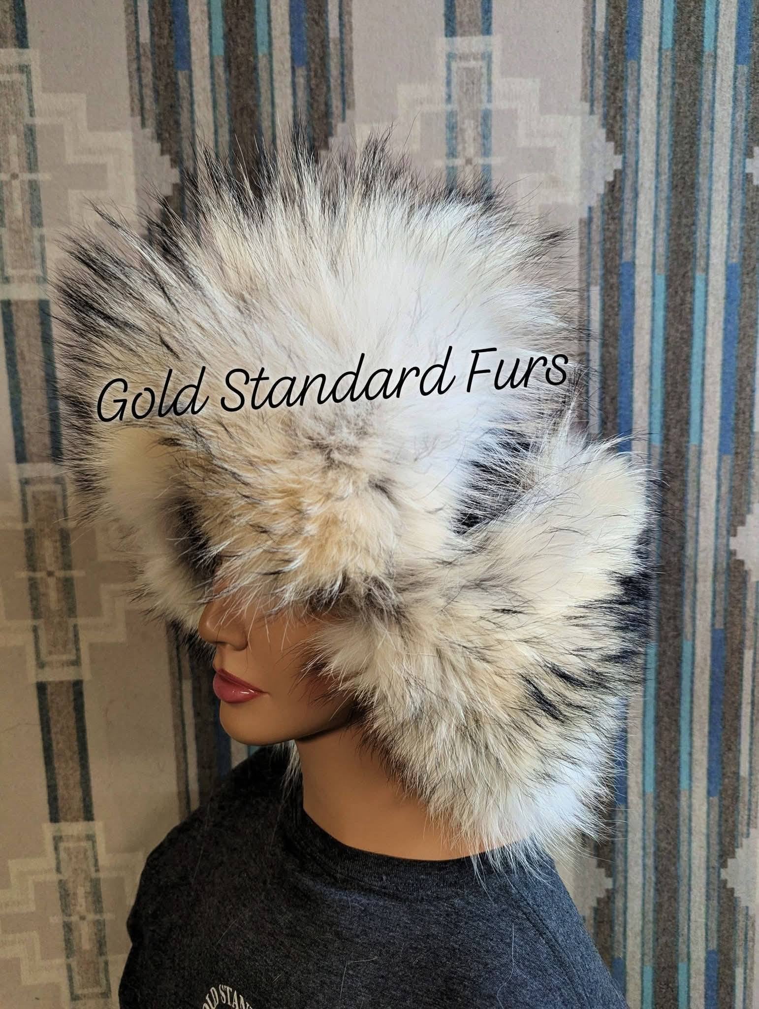 Pale Wolf Trapper Hat - Black