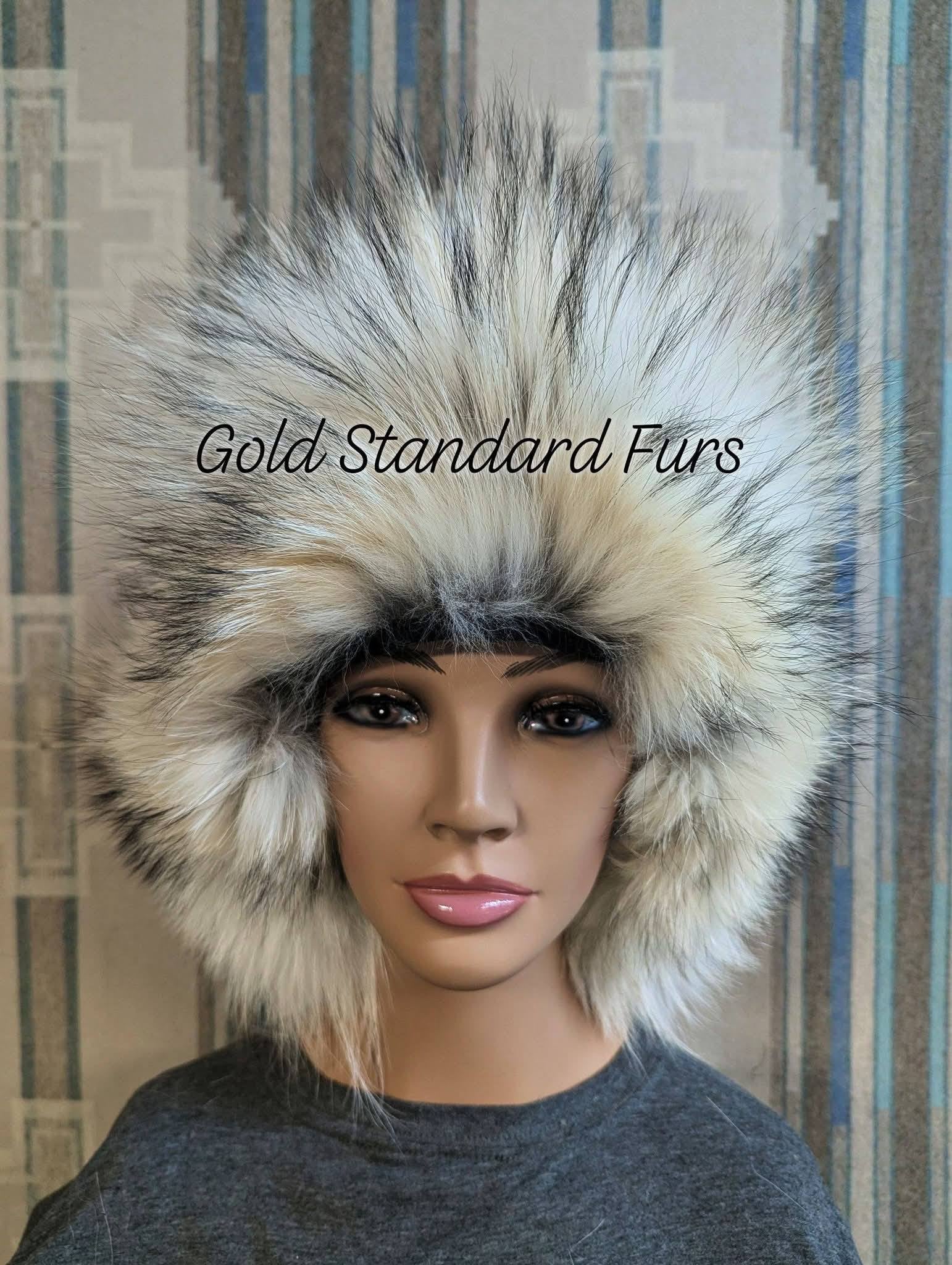 Pale Wolf Trapper Hat - Black
