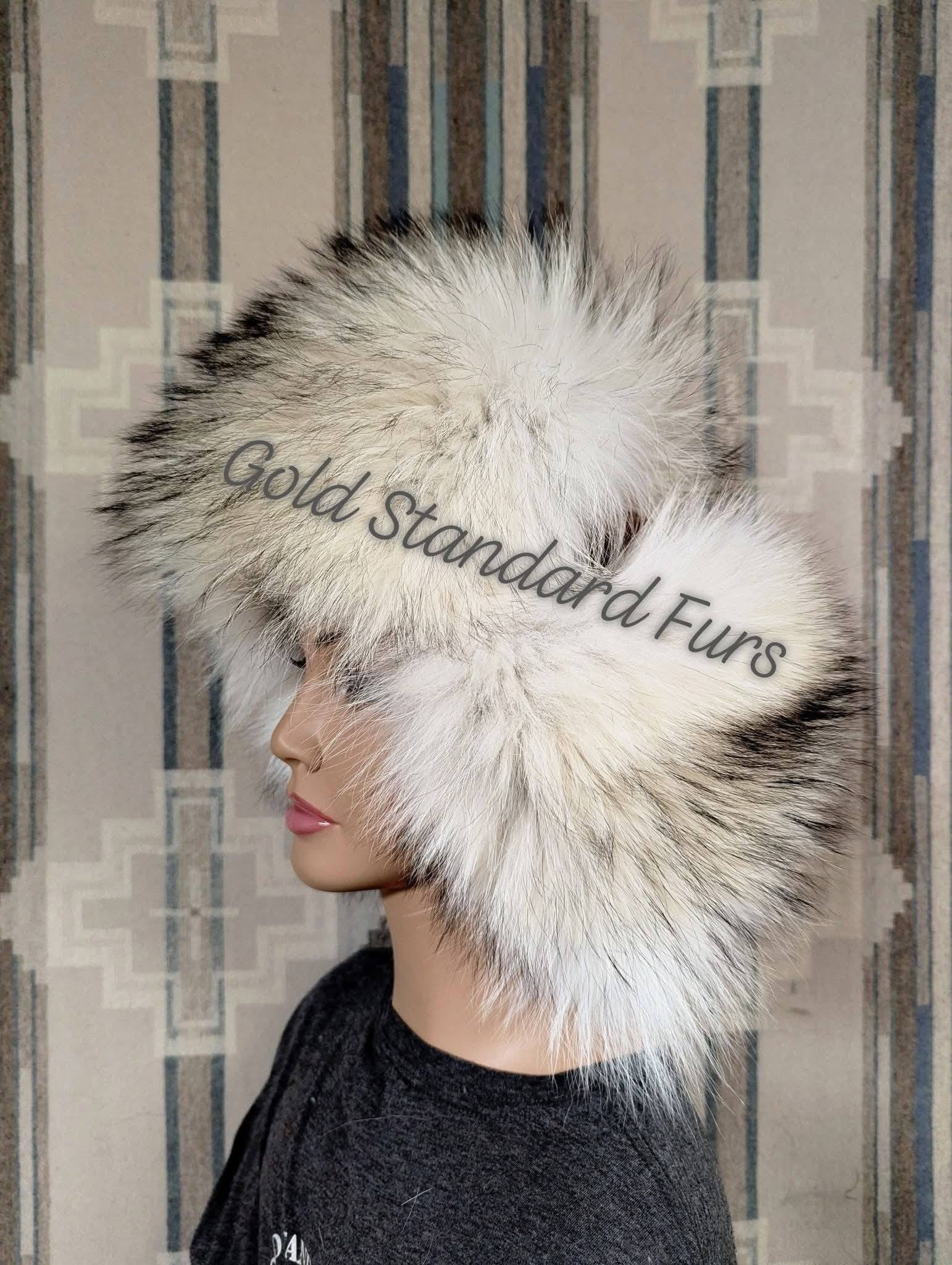 Pale Wolf Trapper Hat - Brown
