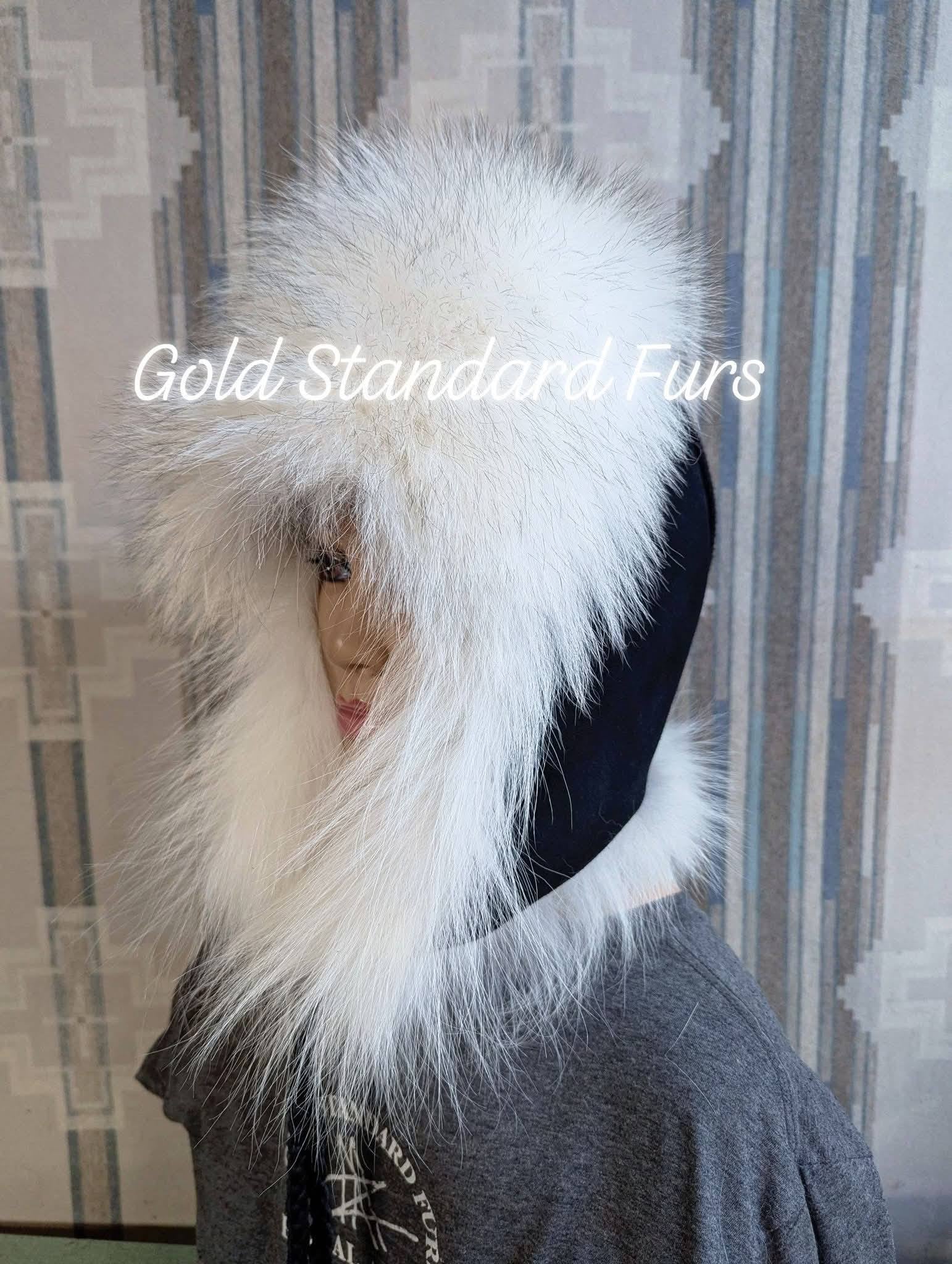 White Wolf Trapper Hat