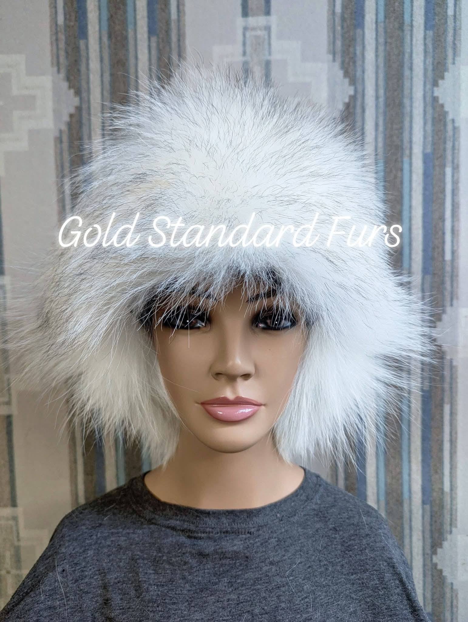 White Wolf Trapper Hat