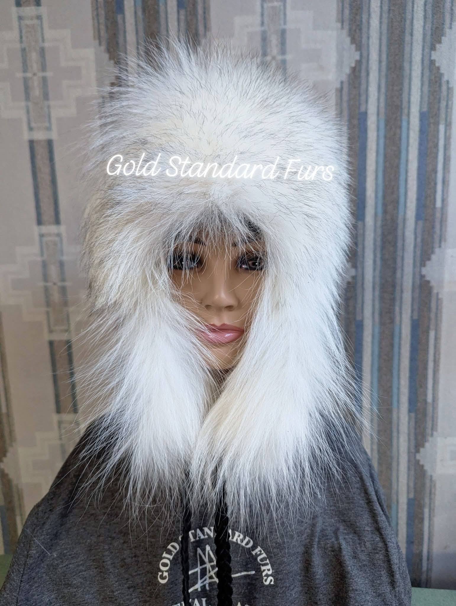 White Wolf Trapper Hat