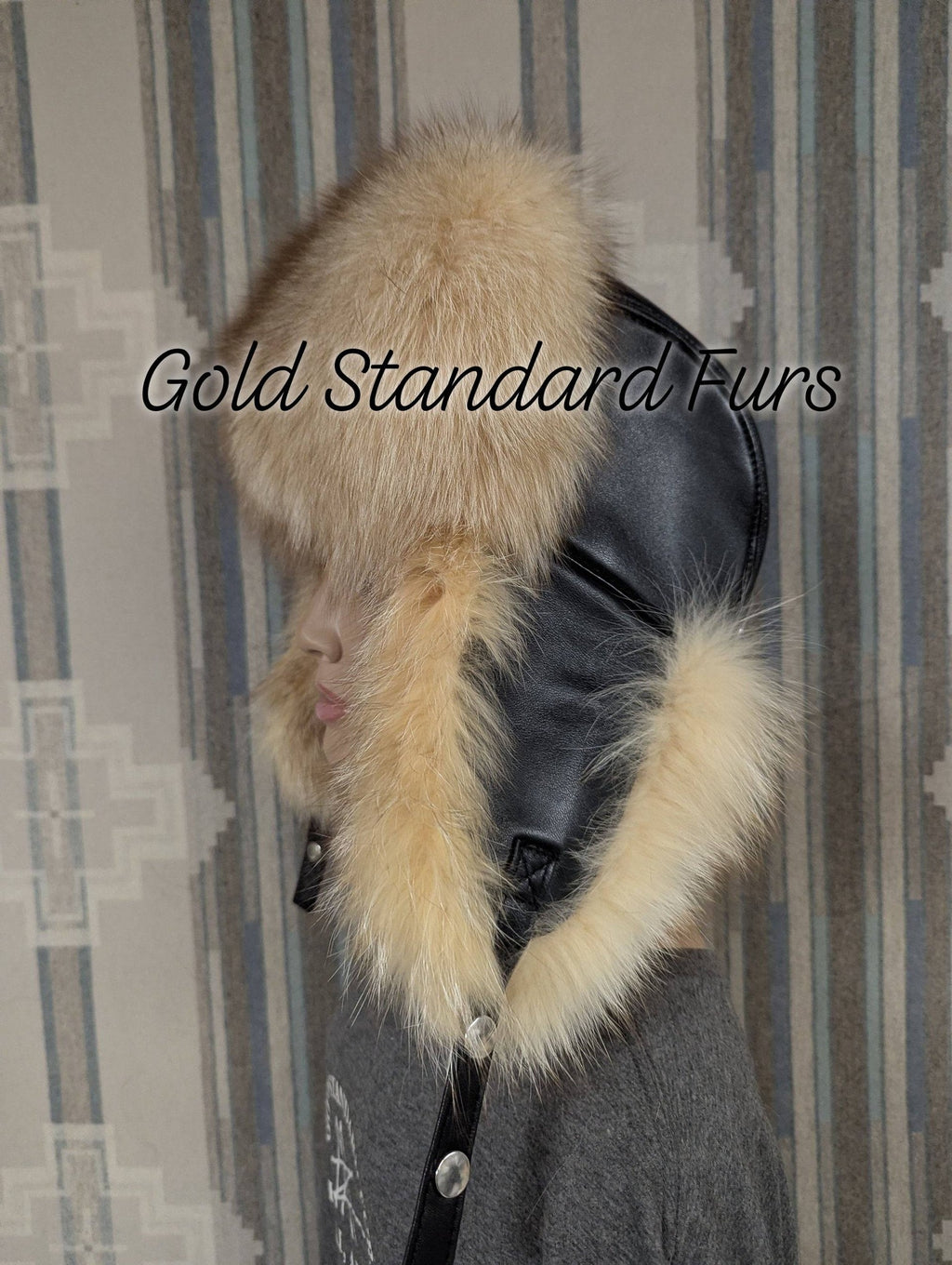 Pale Fox Bomber Hat