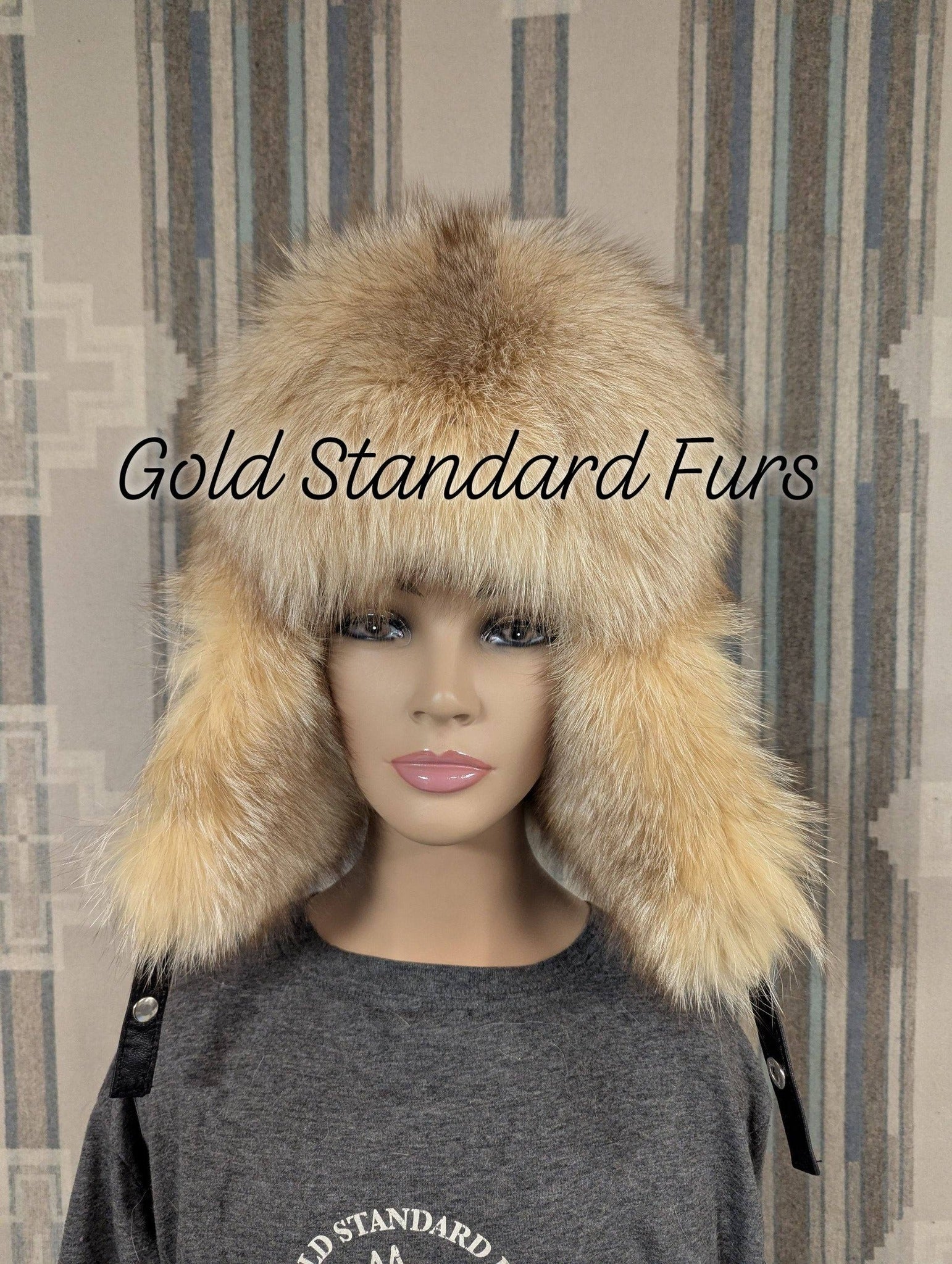 Pale Fox Bomber Hat