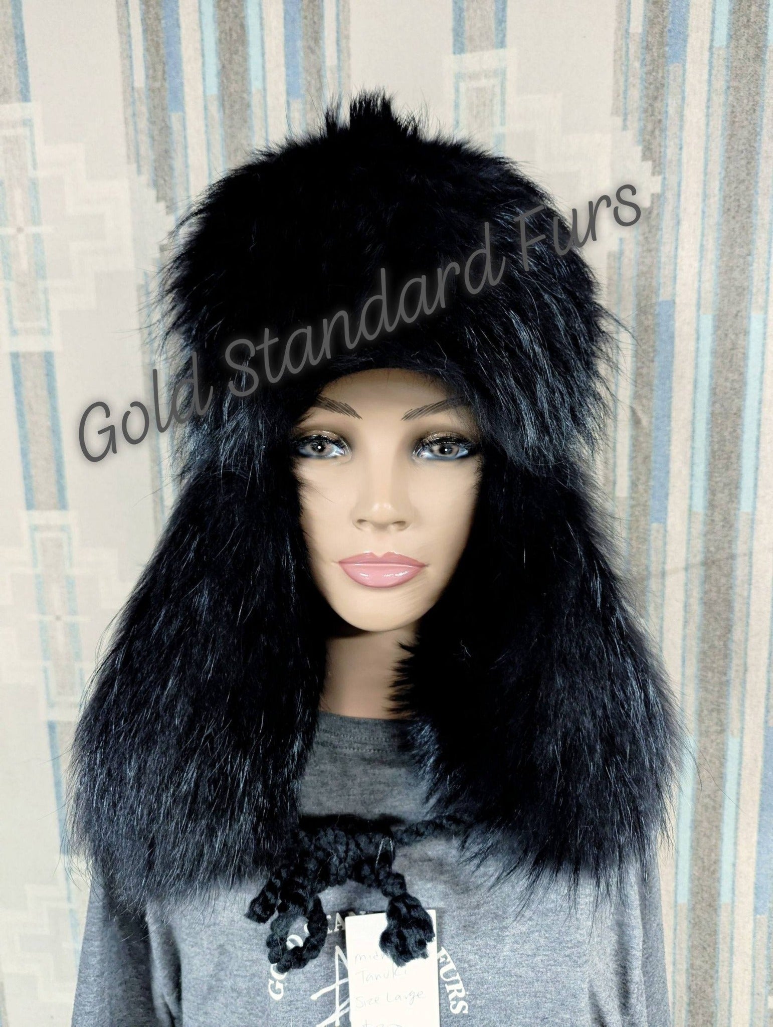 Midnight Imperial (Tanuki) Trapper Hat