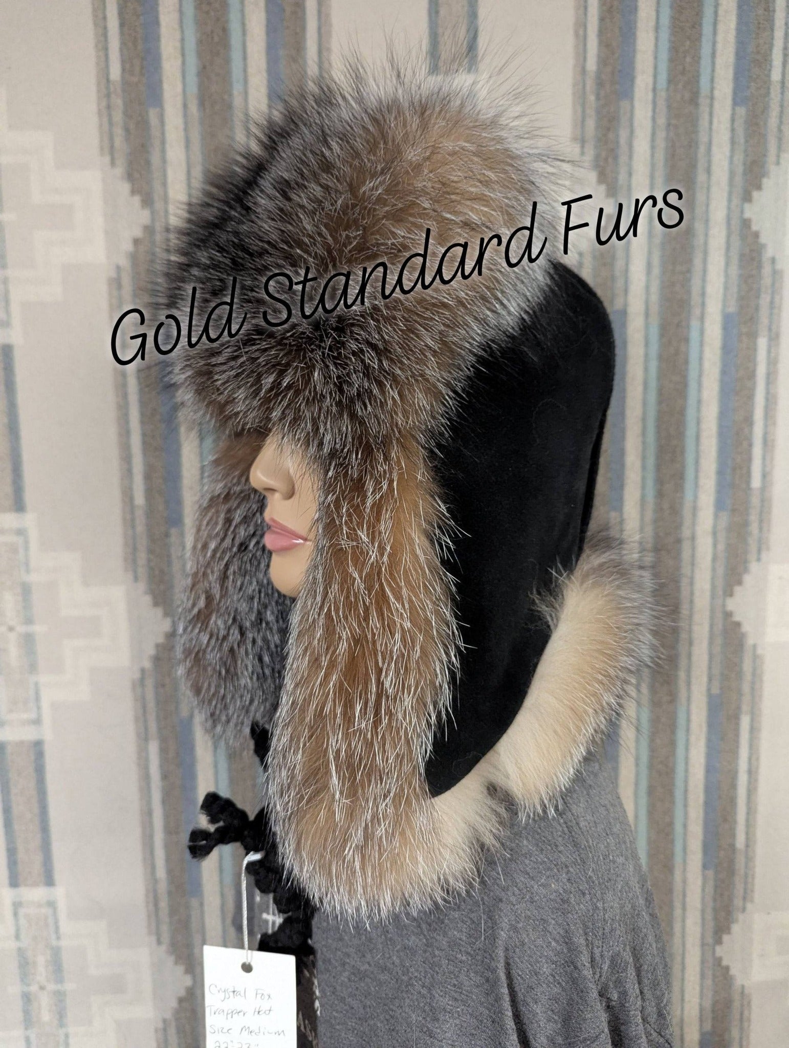 Crystal Fox Trapper Hat