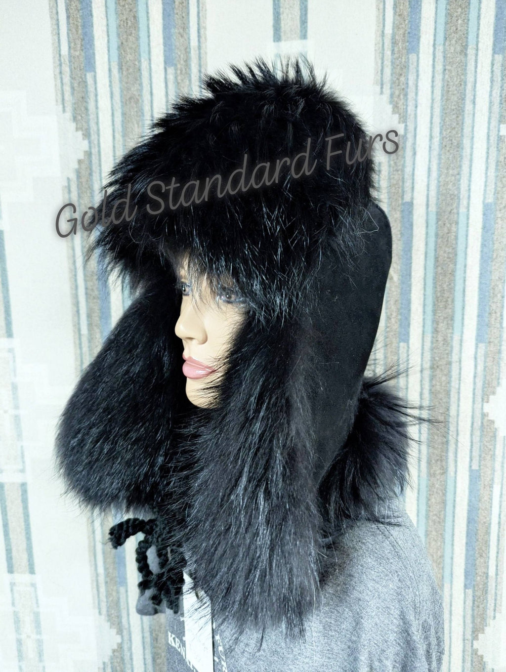 Midnight Imperial (Tanuki) Trapper Hat
