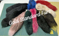 Brightly Dyed Fox Tail