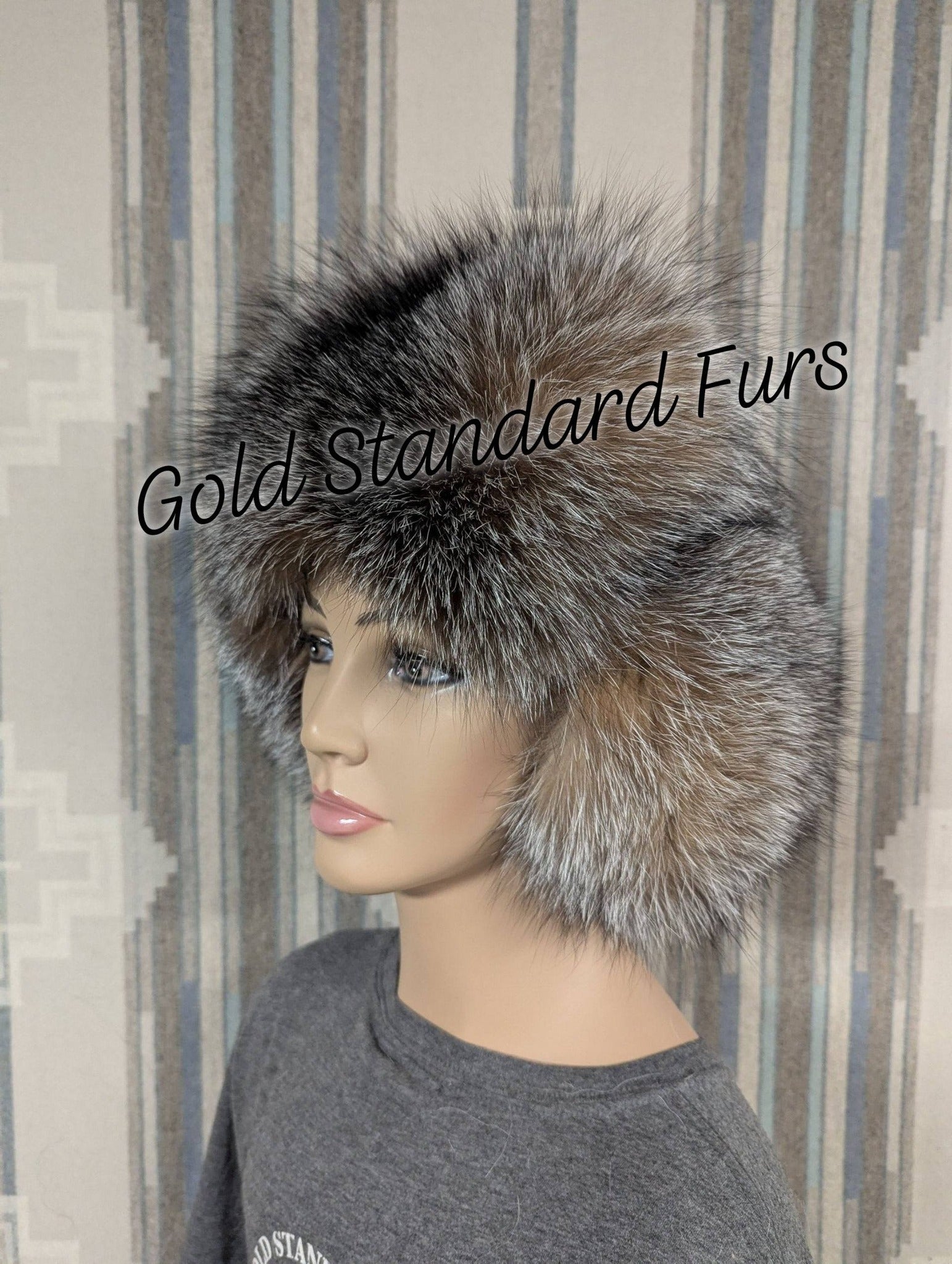 Crystal Fox Trapper Hat