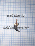 Wolf Claw Pendant – Copper Wire Wrapped