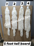 White Fox Pelt – Garment Tanned
