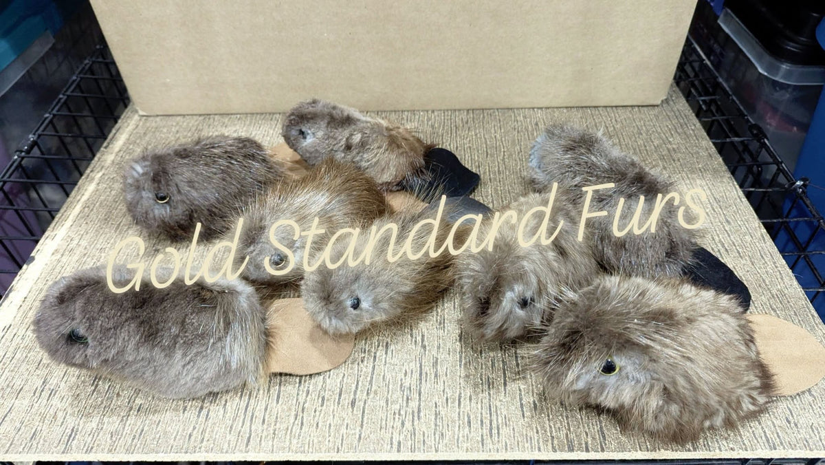 Little Beaver Fur Plush Toys