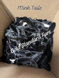 Wholesale Black Mink Tails