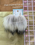 Pale Imperial Fox Earrings