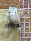Coyote Fur Earrings