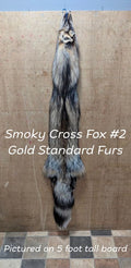 Smoky Cross Fox Pelt – Case Skinned