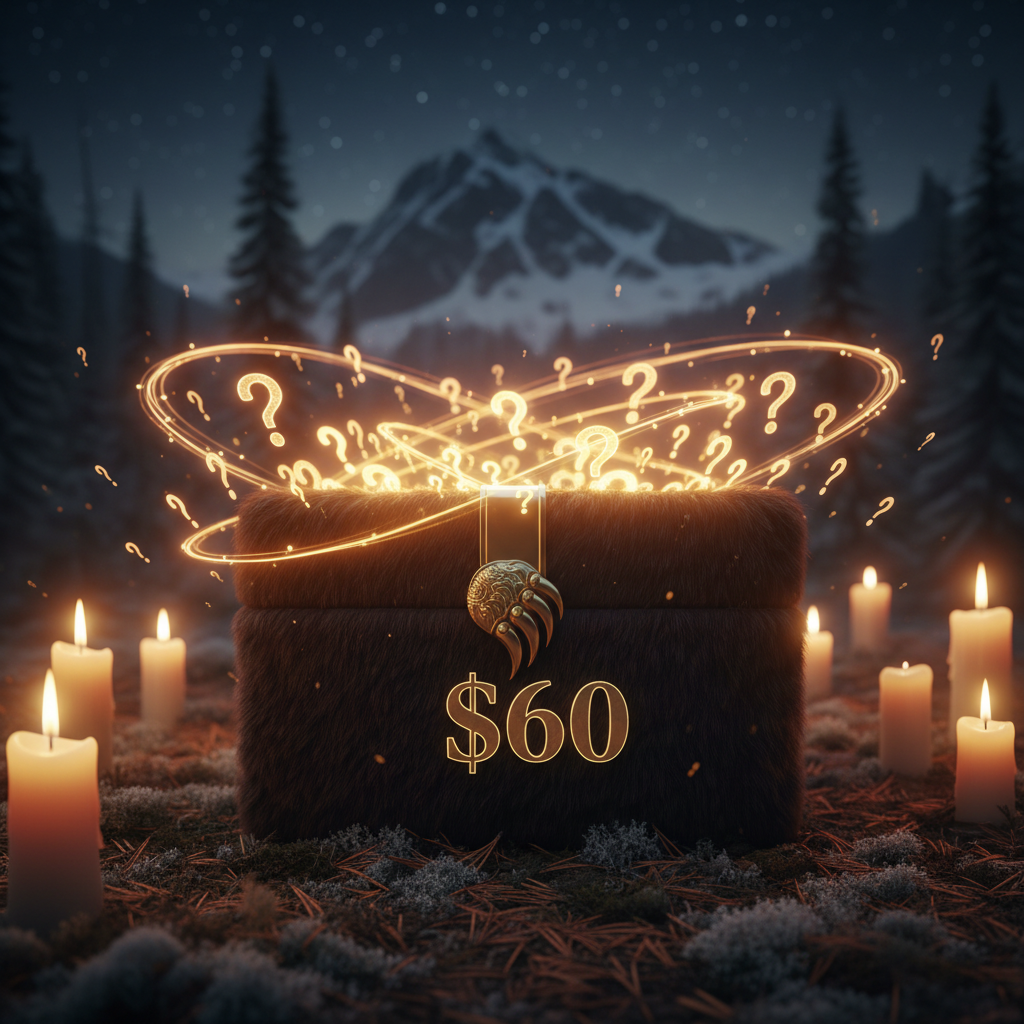 Mystery Box $60 with question marks